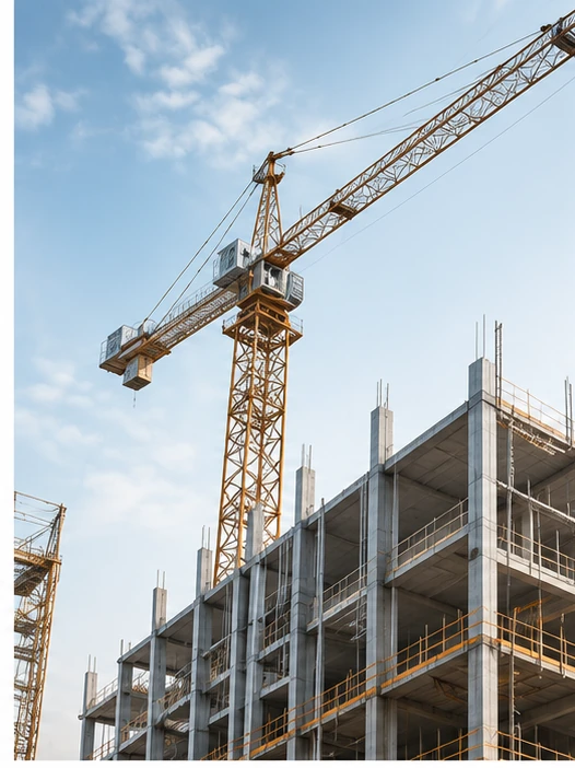 Architectural structural framework representing project controls